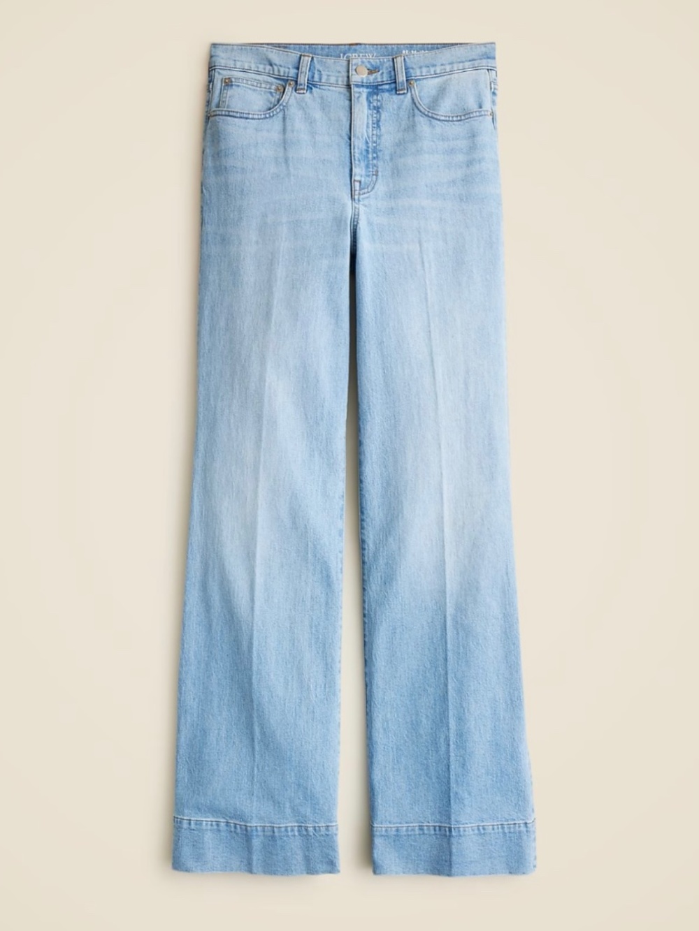 J. Crew Denim Trouser Jeans in Synniva Wash